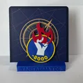 Token Fire Fist - Blue